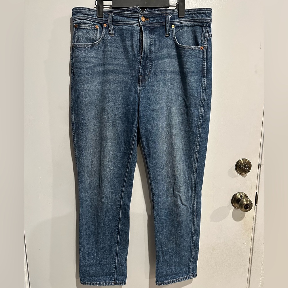 Madewell The Perfect Vintage Jean – Size 32 (Light/Medium Wash)